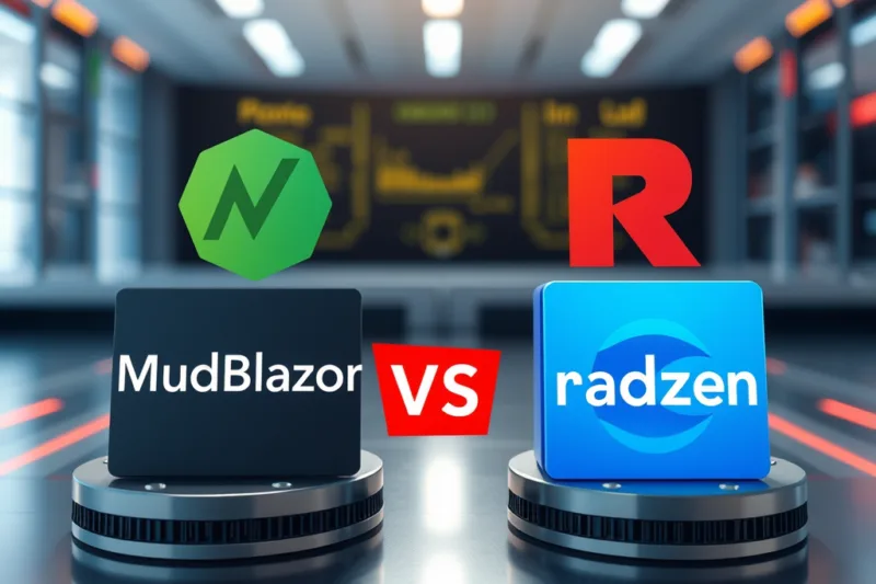 MudBlazor vs. Radzen: Choosing the Right Component Library for Your Blazor Project